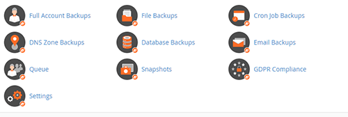 Gestione Backup dal Pannello di Controllo CPanel